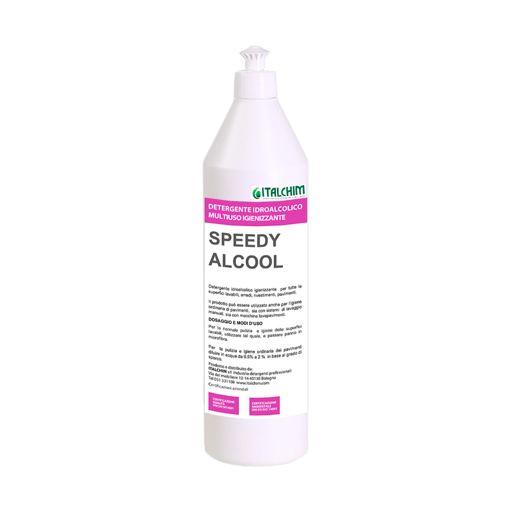 SPEEDY ALCOOL (12 FLACONI DA 1 L) - Italchim